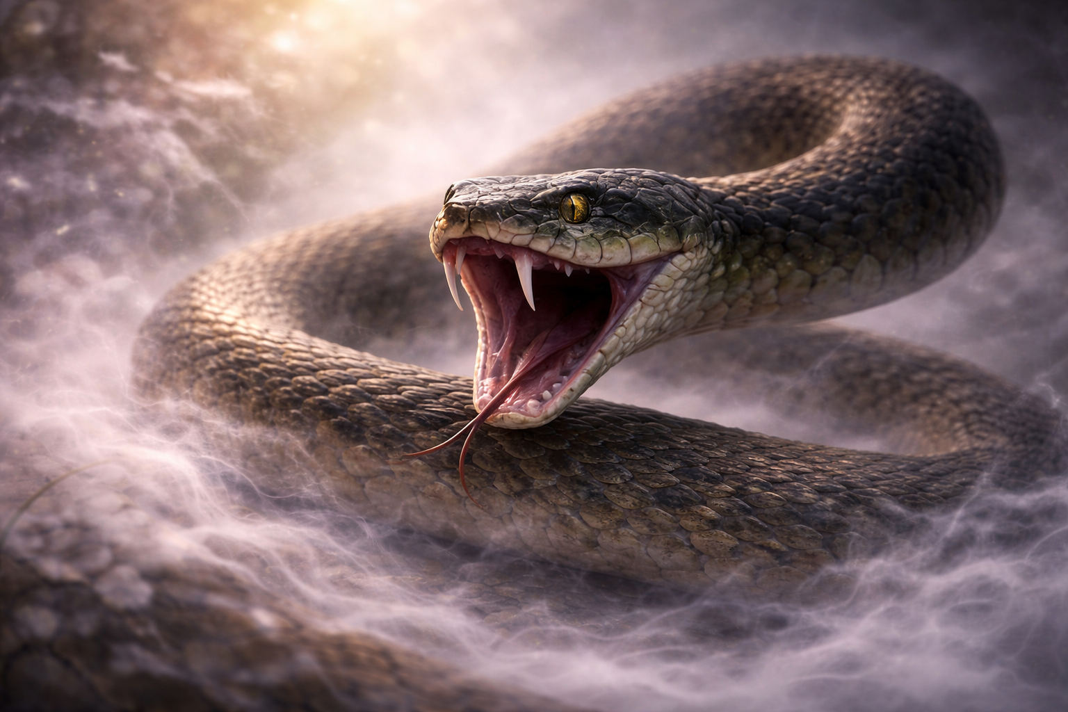 Rêver de serpent qui mord : signification et interprétation