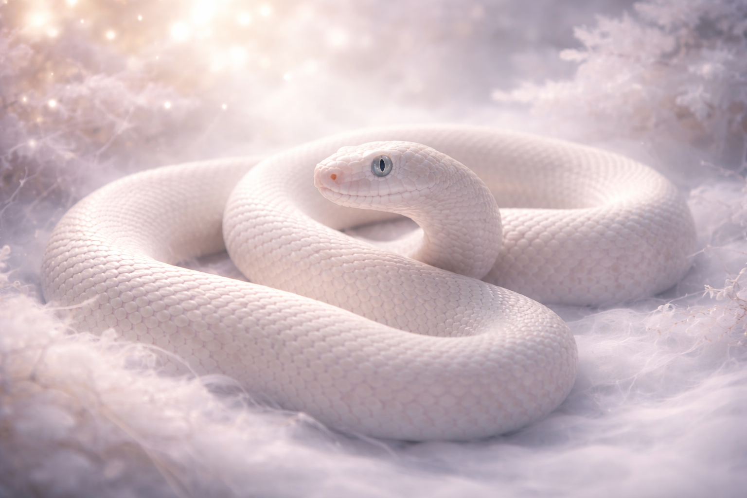 Rêver de serpent blanc : signification et interprétation