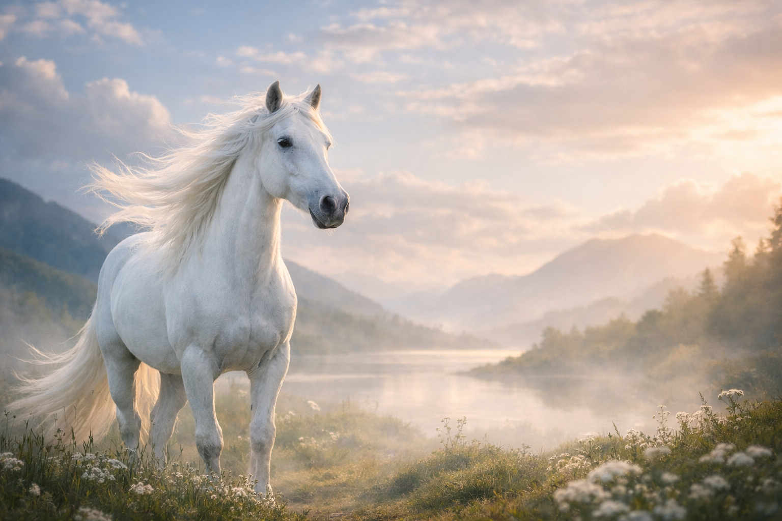 Rêver de cheval blanc : signification et interprétation du rêve