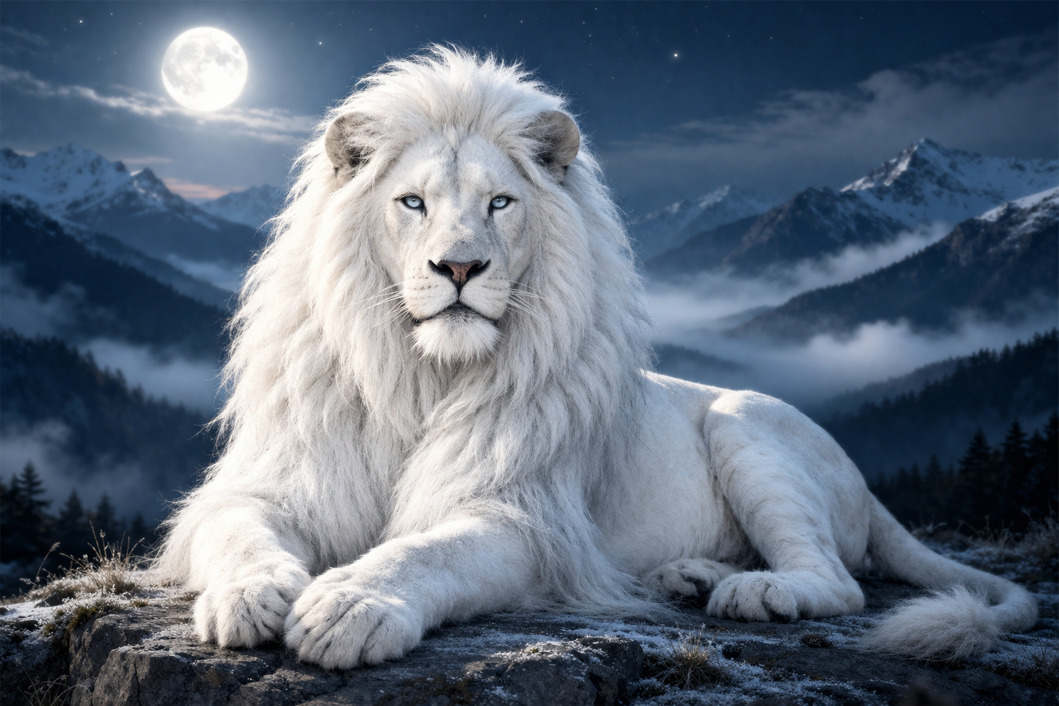 Rêver de lion blanc : signification et interprétation