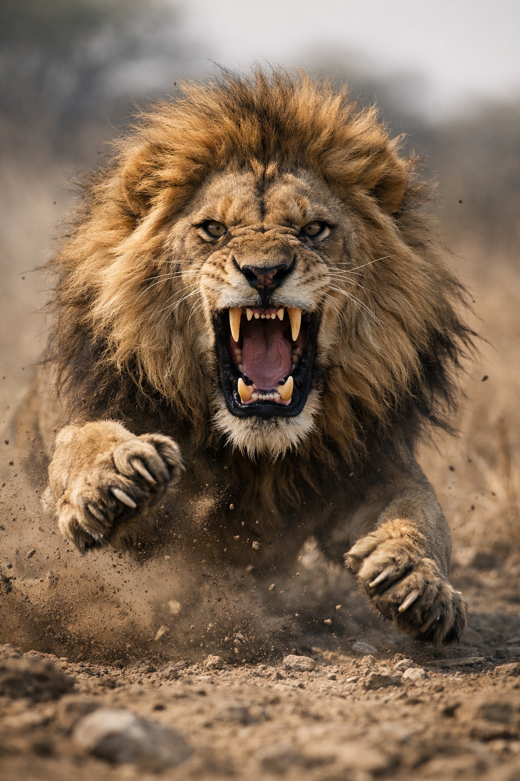 Rêver de lion qui attaque : signification et interprétation
