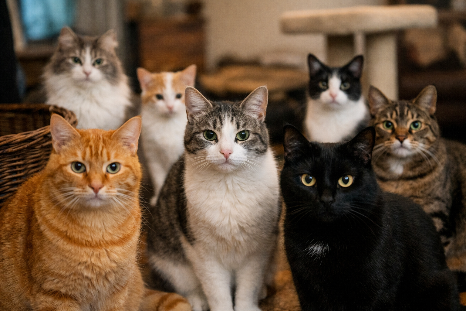 Rêver de plusieurs chats : signification et interprétation du rêve