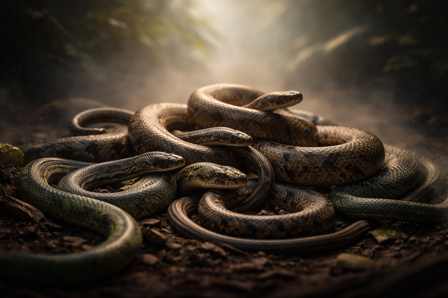 Rêver de plusieurs serpents : signification et interprétation