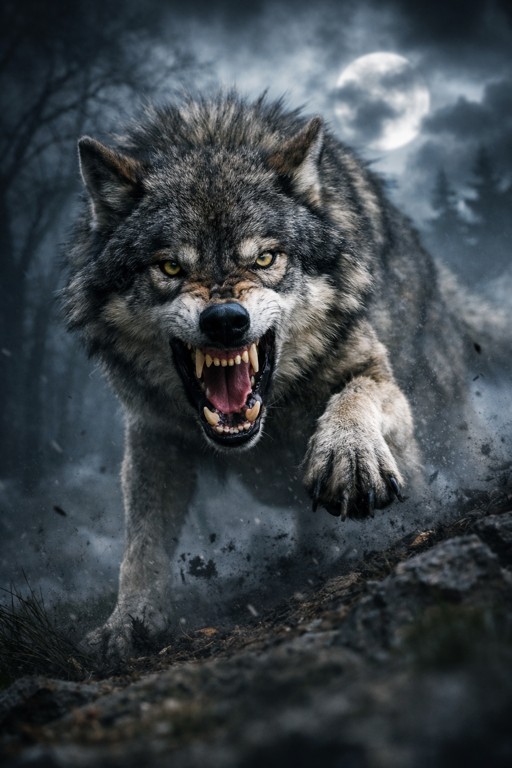 Rêver de loup qui attaque : signification et interprétation