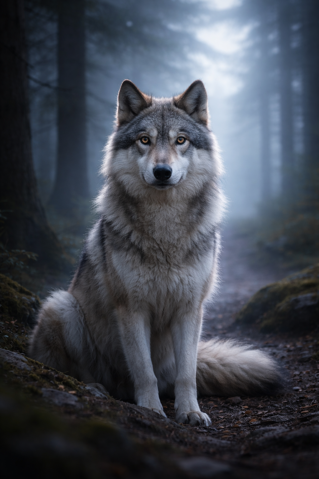 Rêver de loup calme : signification et interprétation